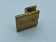Door Stop - Square 10mm - Antique Brass